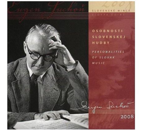 Sada slovenských mincí 2008 Eugen Suchoň