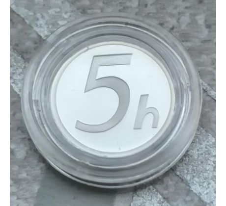 Strieborná replika 5 halierov 1942