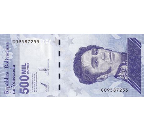 500 000 bolivares 2020 Venezuela