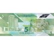 5 dollar 2020 Trinidad a Tobago polymerová bankovka