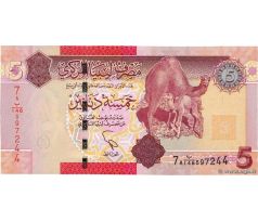 5 dinar 2012 Líbya