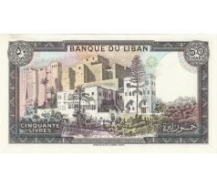 50 livres 1964-88 Libanon