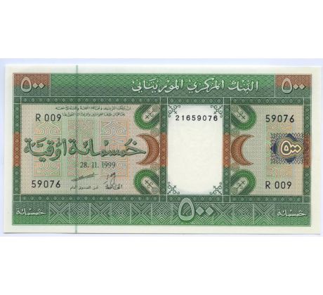 500 ouguiya 1999-2002 Mauritania