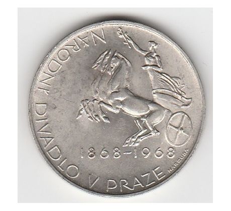 10 Kčs 1968 Národné divadlo