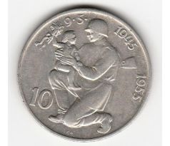 10 Kčs 1955 Oslobodenie ČSR