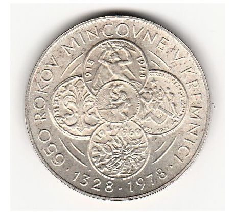 50 kčs 1978 Mincovna Kremnica /02/