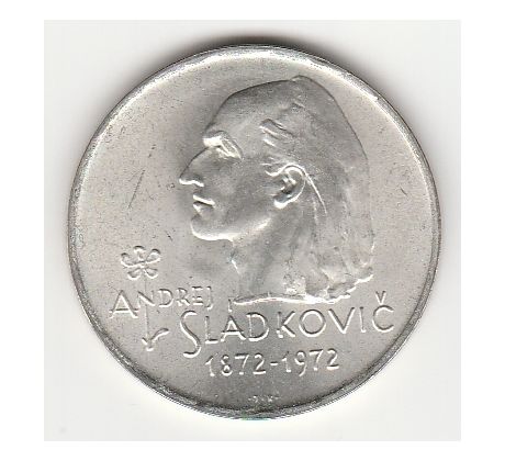 20 kčs 1972 Andrej Sladkovič