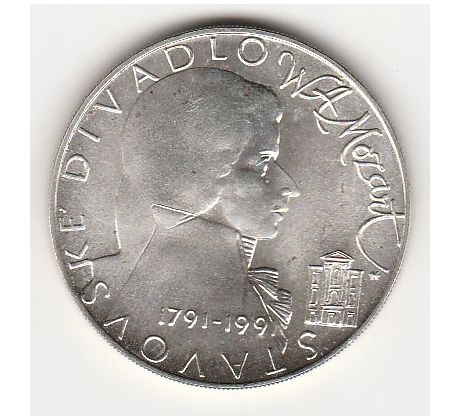 100 Kčs 1991 W. A. Mozart /02/