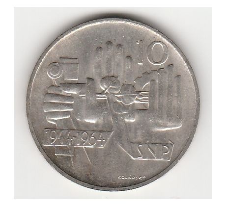 10 Kčs 1964 SNP /02/