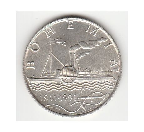 50 Kčs 1991 Parník Bohemia