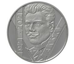 200 Kč 2021 100. výročí úmrtí Jana Janského BK