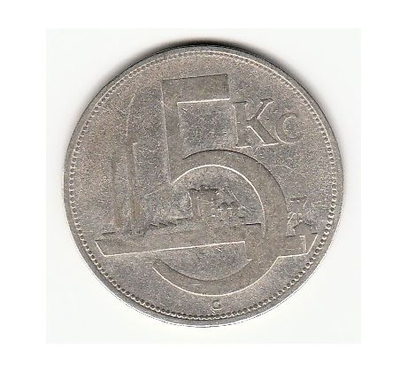 5 kč 1929 Továreň/04/