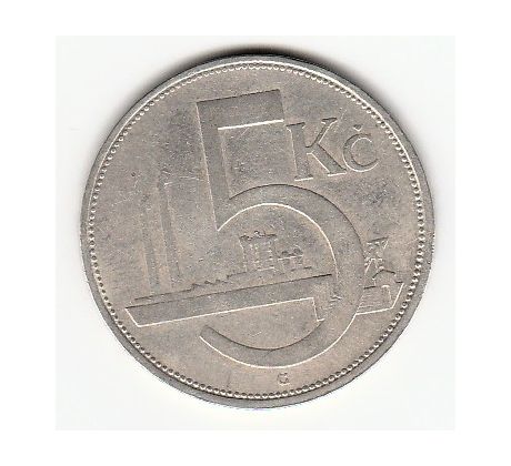 5 kč 1929 Továreň /05/