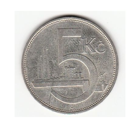 5 kč 1930 Továreň /02/