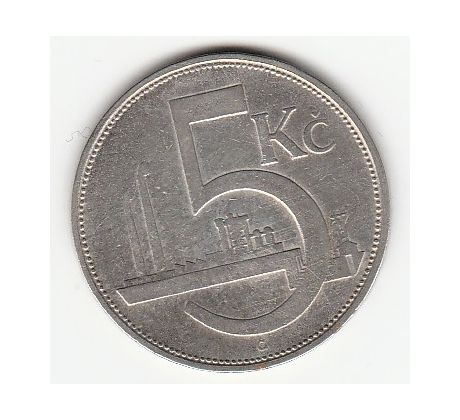 5 kč 1930 Továreň /03/