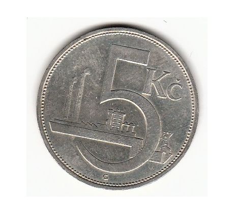 5 kč 1930 Továreň /08/