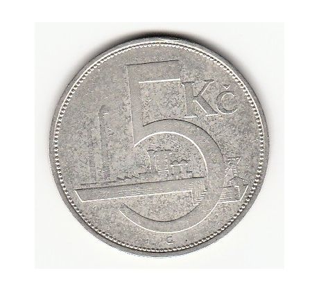 5 kč 1929 Továreň /08/