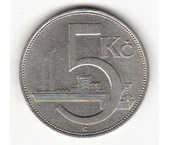 5 kč 1938 Továreň