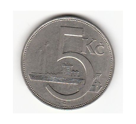 5 kč 1938 Továreň /02/