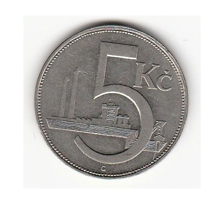 5 kč 1938 Továreň /03/