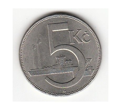 5 kč 1938 Továreň /07/