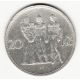 20 Kč 1934 Tri postavy