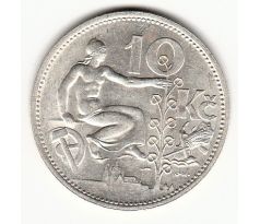 10 Kč 1930 Žena s lipou /02/
