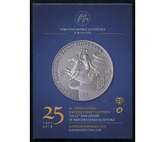 Sada slovenských euromincí NBS 2018