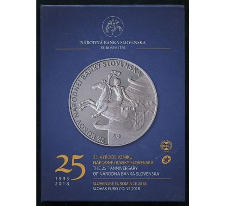 Sada slovenských euromincí NBS 2018