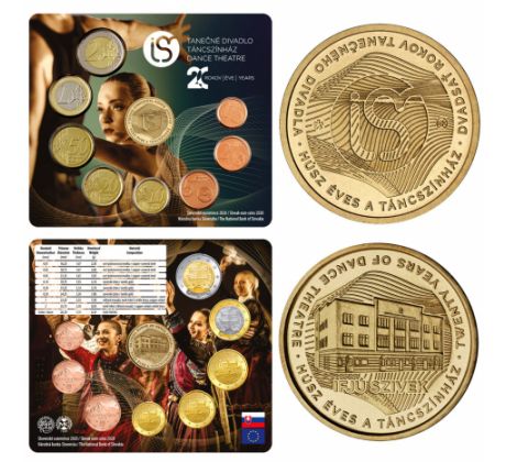 Sada slovenských euromincí 2020