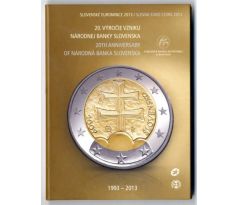Sada slovenských euromincí NBS 2013 - 20. výročie