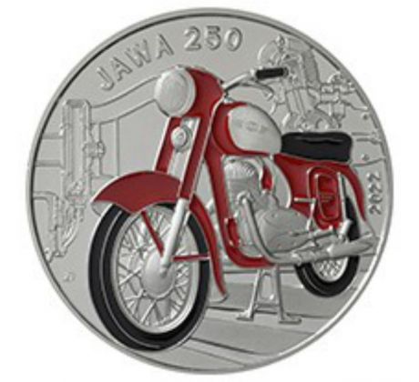 500 koruna 2022 Motorka Jawa 250 PROOF