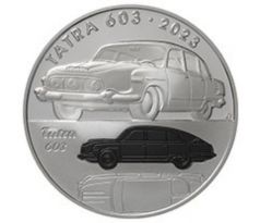 500 koruna 2023 Osobný automobil Tatra 603 PROOF