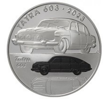 500 koruna 2023 Osobný automobil Tatra 603 PROOF