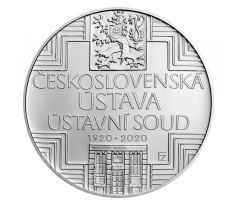 500 kč 2020 Československá ústava a Ústavný sud BK