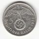 5 reichsmark 1938 F Nemecko 3.ríša