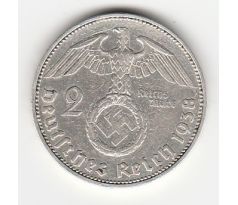 2 reichsmark 1938 J Nemecko