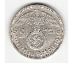 2 reichsmark 1939 D Nemecko
