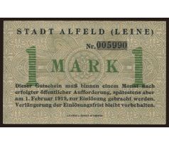 1 marka 1918 Nemecko Alfeld
