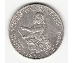 25 šiling 1963 300. výročie - Narodenie princa Eugena