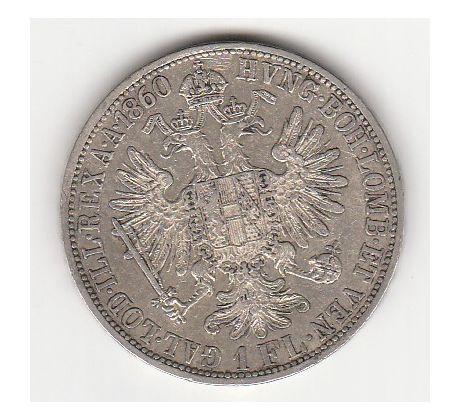 1 zlatník 1860 A Rakusko Uhorsko