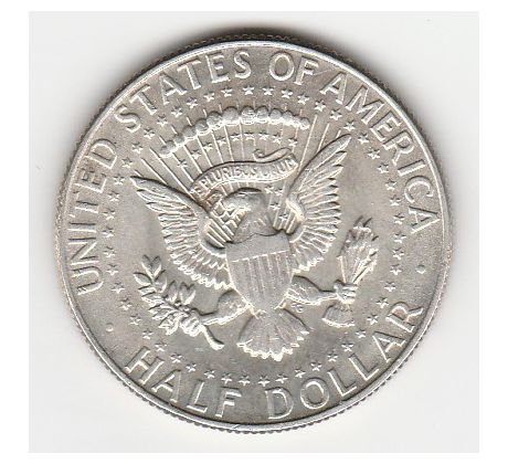 1/2 dollar 1967 D USA