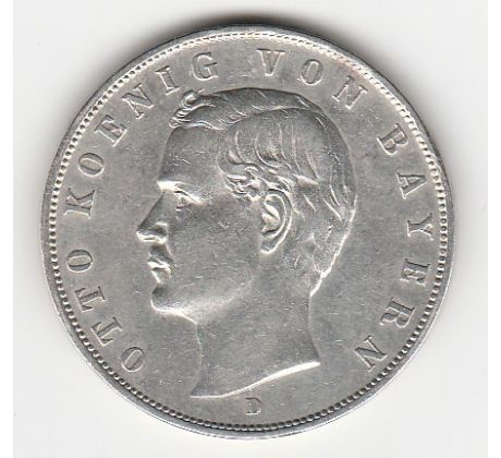 3 marka 1909 D Nemecko