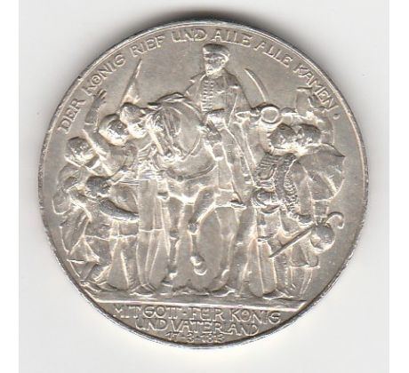 3 marka 1913 Nemecko pamätná minca /02/