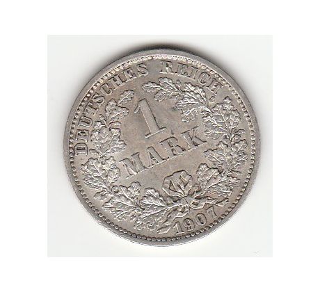 1 marka 1907 D Nemecko