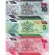 Set 3 ks 1+5+10 dollar 2020 Trinidad Tobago