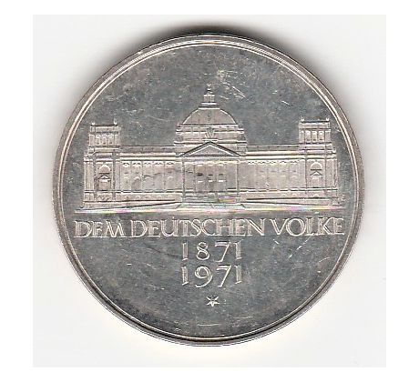 5 marka 1971 Nemecko