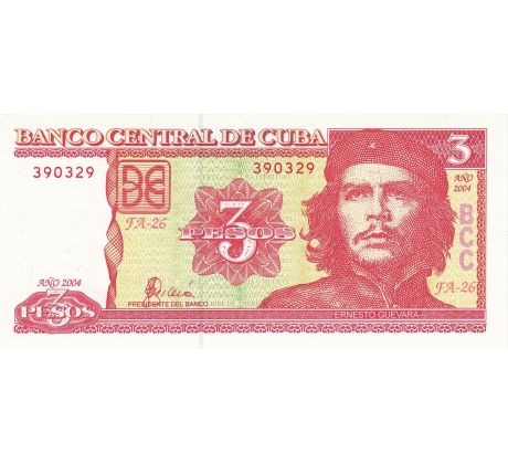 3 pesos 2004-06 Kuba