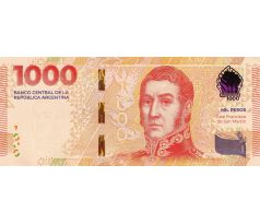 1 000 pesos 2022-23 Argentína