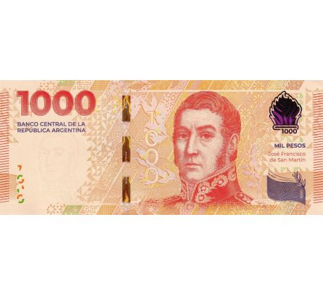 1 000 pesos 2022-23 Argentína